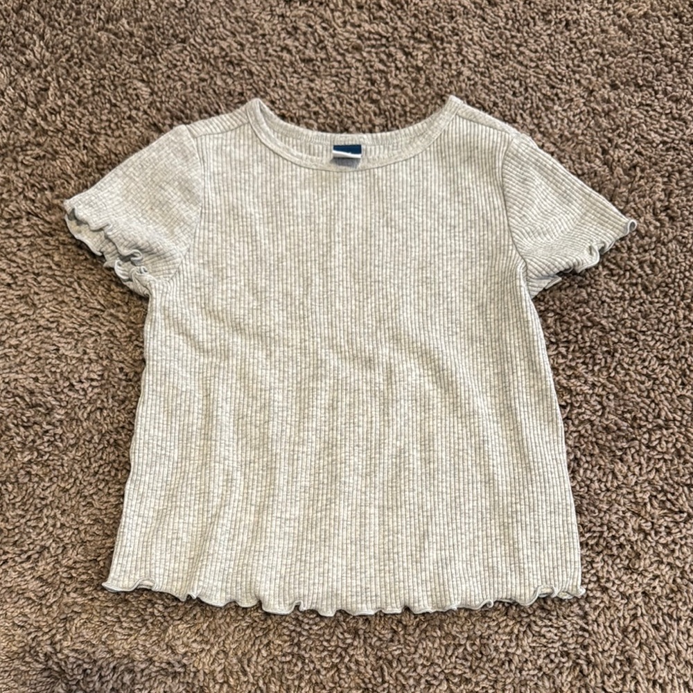 Old Navy Kids Gray Short Sleeve Tee